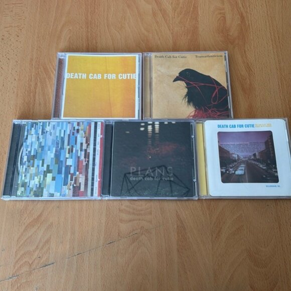 Death Cab for Cutie 5 CD Lot‎ Emo Scene Kid MySpace Y2K Skater Punk Music - Picture 1 of 7